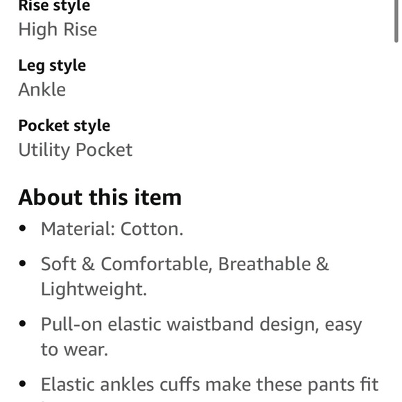 Sangtree fleece lined cargo pants - Picture 9 of 9